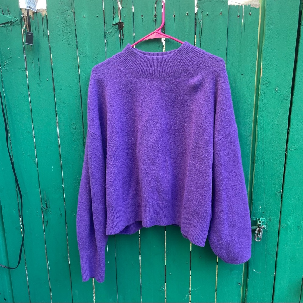 & Other Stories Mock Neck Sweater